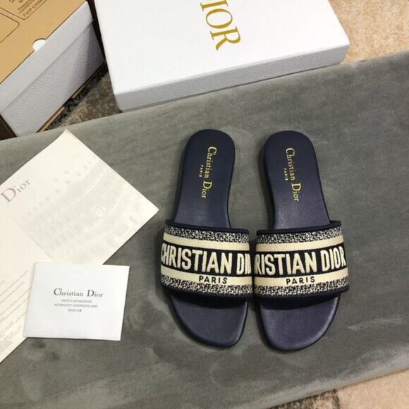Christian Dior dway slippers - Picture 1 of 9